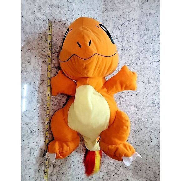 CHARMANDER‎ Pokemon Plush Stuffed Animal Toy Factory Beads 21" - Picture 5 of 5